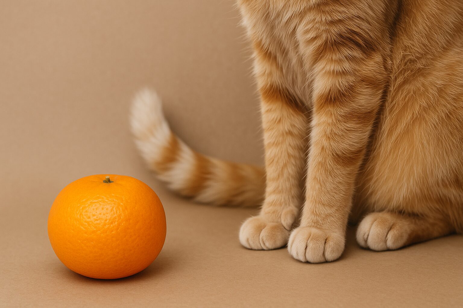 猫とミカン２