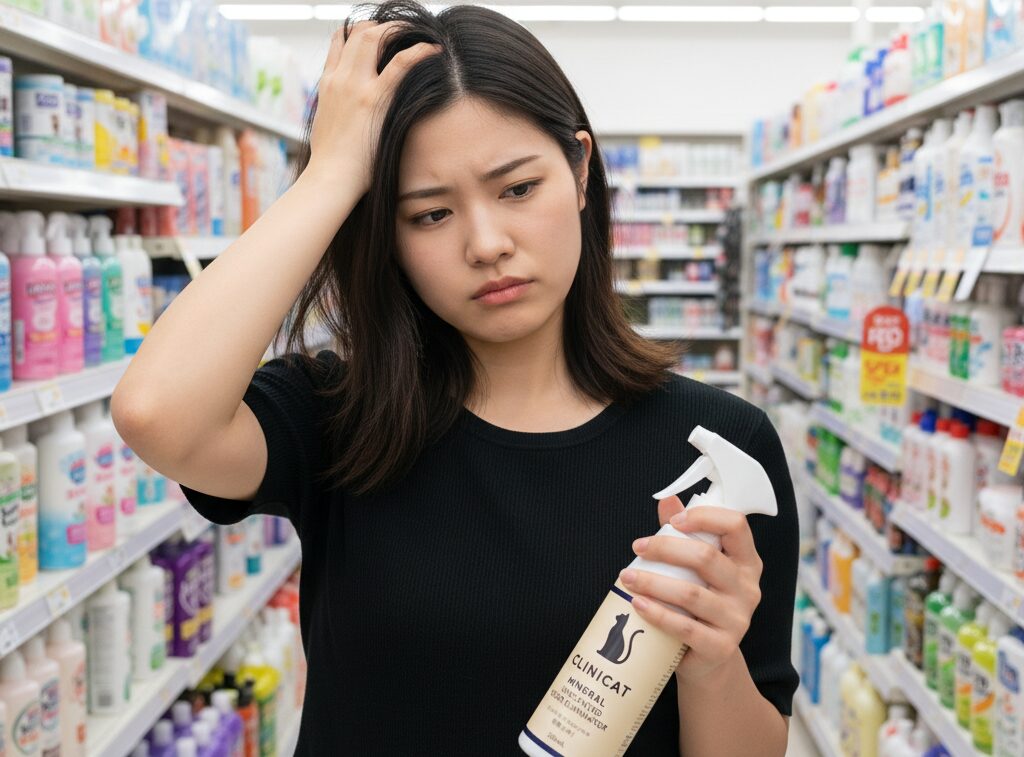 消臭剤で悩む人