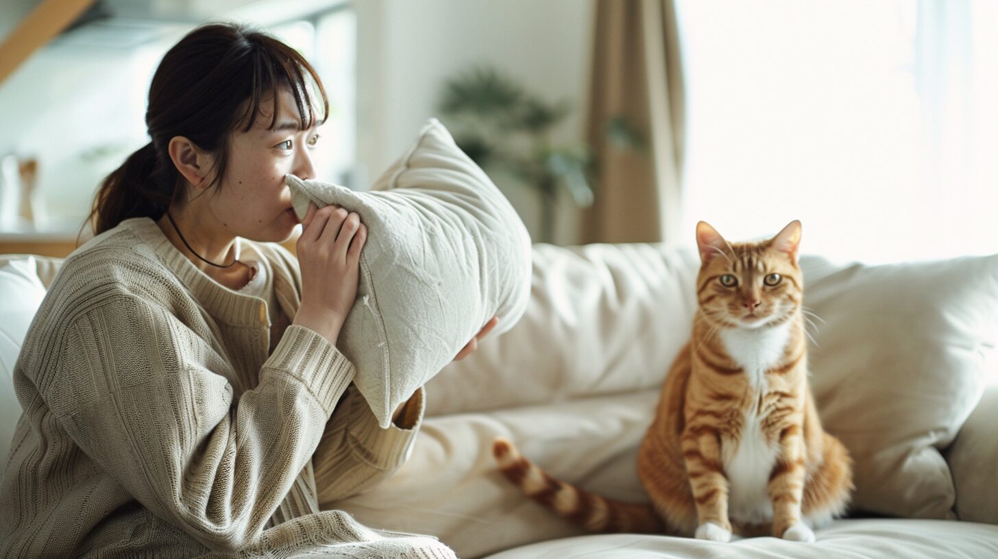 洗えないものの猫の臭いを諦めない！プロが教える消臭の最終手段